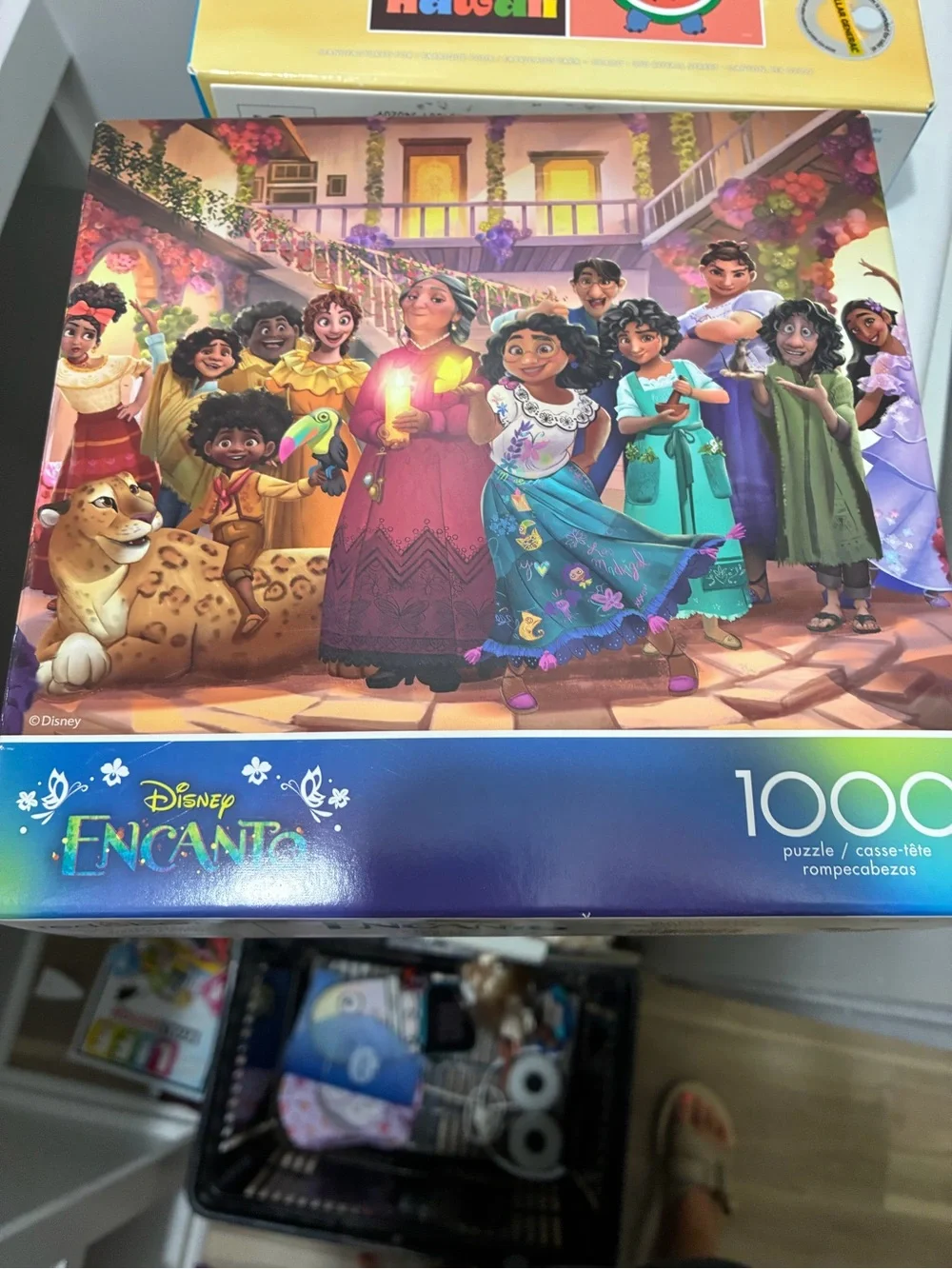 Disney Pop-Art Mickey & Friends Puzzle — Pink, Teal, Black, Yellow